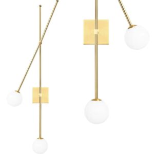 REA LAMPA APP1594-2W GOLD MAT OSW-06519