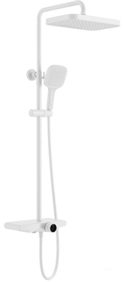 REA ZESTAW NATRYSKOWY BARI BIAŁY REA-P0895