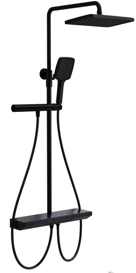 REA ZESTAW NATRYSKOWY PEDRO CZARNY TERMOSTAT REA-P0897