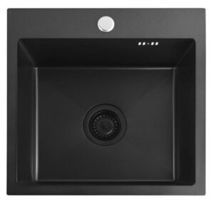 REA ZLEWOZMYWAK LEO 40 BLACK ZLE-06002