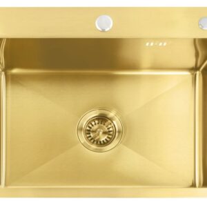 REA ZLEWOZMYWAK LIAM BRUSH GOLD ZLE-06007