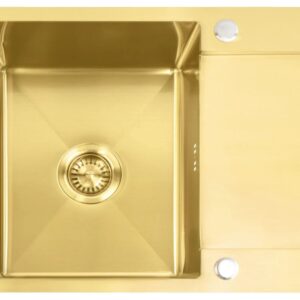 REA ZLEWOZMYWAK PAUL BRUSH GOLD ZLE-06010