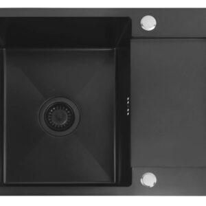 REA ZLEWOZMYWAK PAUL BLACK ZLE-06011