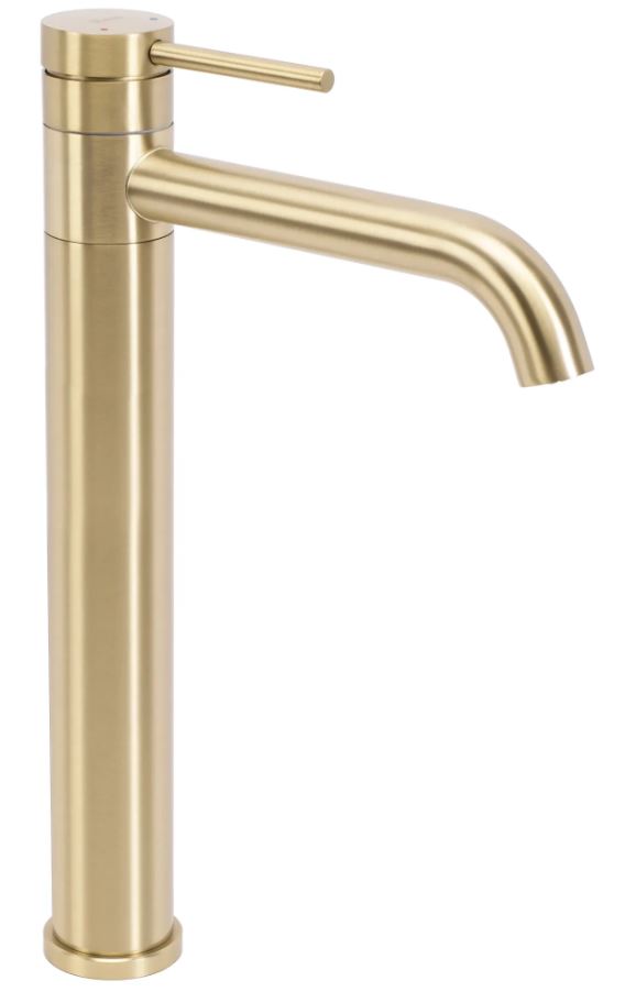 REA BATERIA UMYWALKOWA LUNGIS ZŁOTA SZCZOTKOWA WYSOKA  REA-B6101