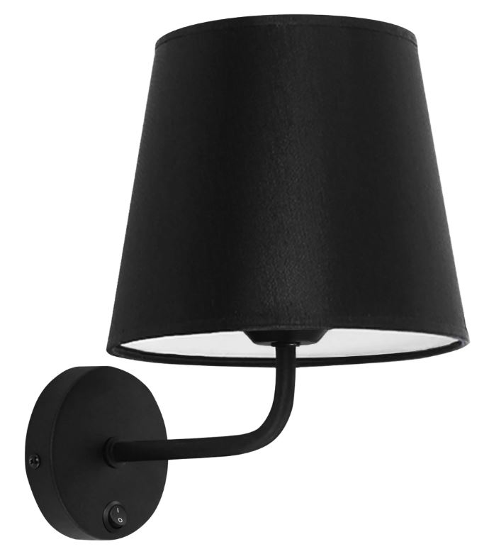 REA LAMPA APP1612-1W BLACK OSW-01594