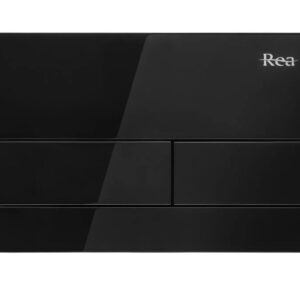 REA PRZYCISK DO STELAŻA PODTYNKOWEGO T GLASS BLACK REA-E0051