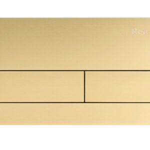 REA PRZYCISK DO STELAŻA PODTYNKOWEG T STEEL BRUSH GOLD REA-E0055