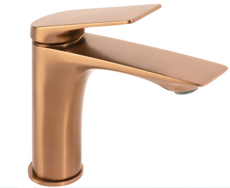 REA BATERIA UMYWALKOWA AVALON MIEDŹ SZCZOTKOWANA NISKA REA-B5064