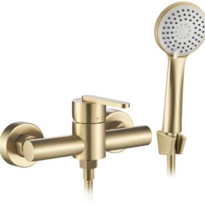 REA BATERIA PRYSZNICOWA JS-11804BG ONTARIO ZŁOTA SZCZOTKOWANA REA-B5501