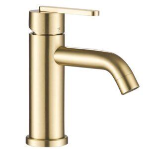 REA BATERIA UMYWALKOWA ONTARIO ZŁOTA SZCZOTKOWANA NISKA REA-B5505