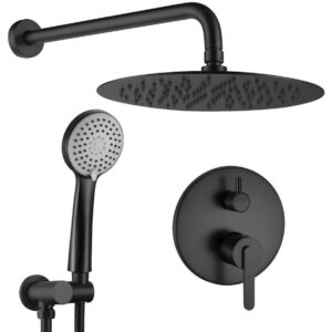 REA ZESTAW NATRYSKOWY PODTYNKO JS-1180B ONTARIO CZARNY REA-P5501