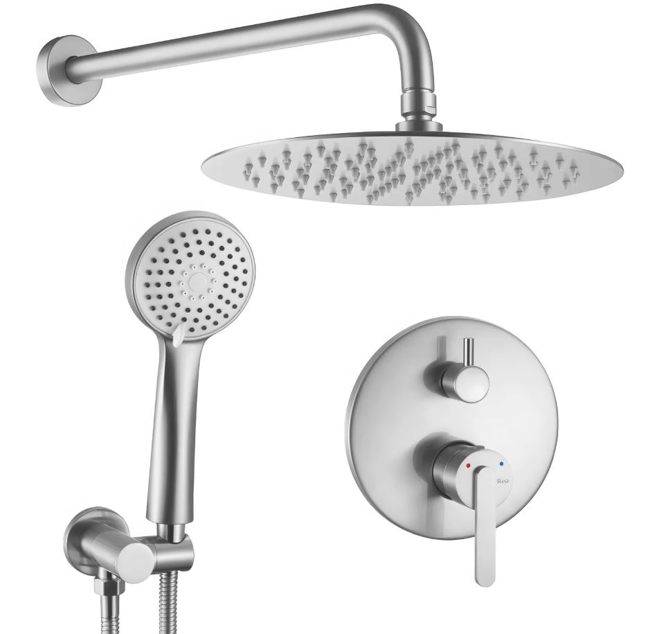 REA ZESTAW NATRYSKOWY POD JS-1180N ONTARIO NIKIEL SZCZ REA-P5503