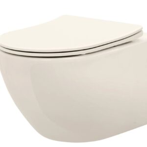 REA WC – CARLO MINI RIMLESS ECRU REA-C5500