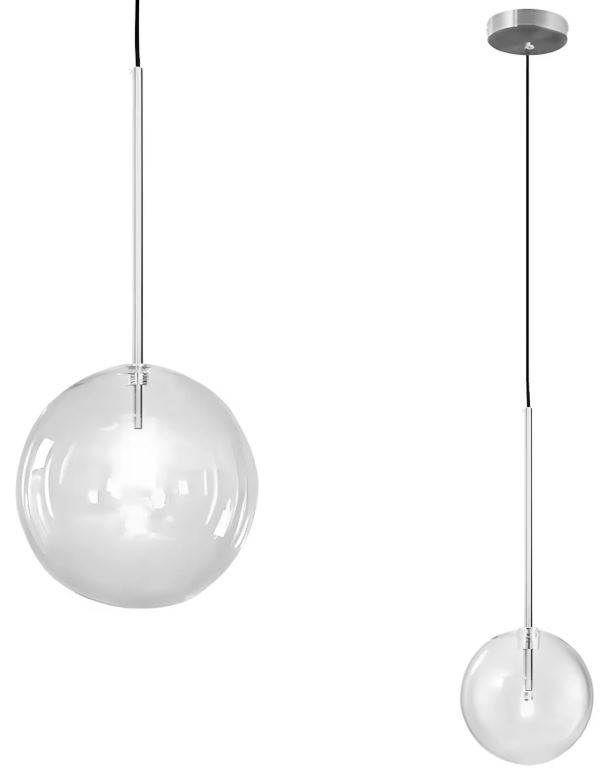 REA LAMPA APP1681-1CP 15CM CHROME OSW-04301