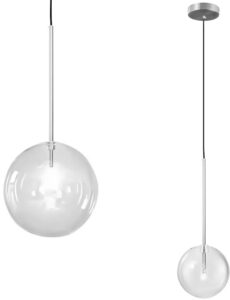 REA LAMPA APP1684-1CP 20CM CHROME OSW-04304
