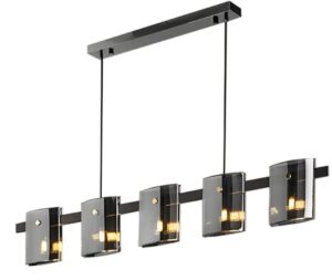 REA LAMPA APP1706-5CP GREY OSW-04312