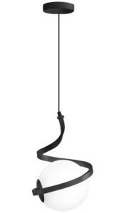 REA LAMPA APP1732-1CP BLACK CHROME OSW-04313