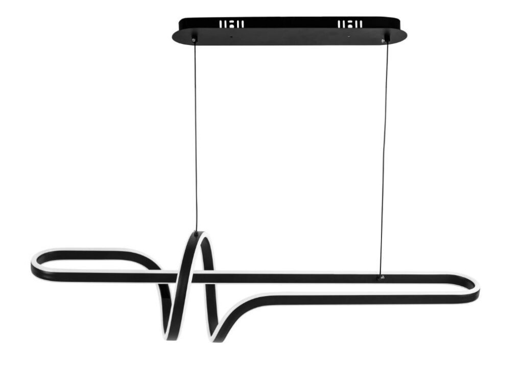 REA LAMPA G038-CP BLACK OSW-06305