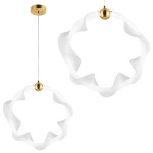 REA LAMPA G014-1CP WHITE GOLD OSW-06361