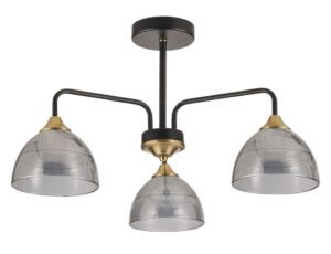 REA LAMPA G084-3C BLACK GREY OSW-09701