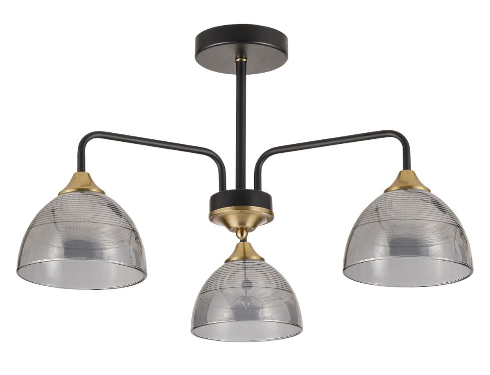 REA LAMPA G084-3C BLACK GREY OSW-09701