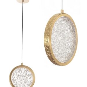 REA LAMPA G089-1CP GOLD TRANSPARENT OSW-09706