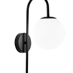 REA LAMPA G090-1W BLACK WHITE OSW-09711