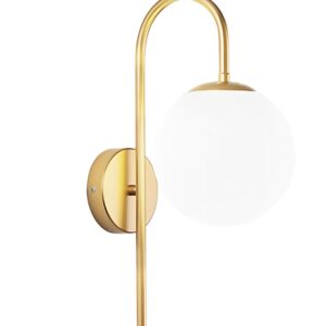 REA LAMPA G091-1W GOLD WHITE OSW-09712