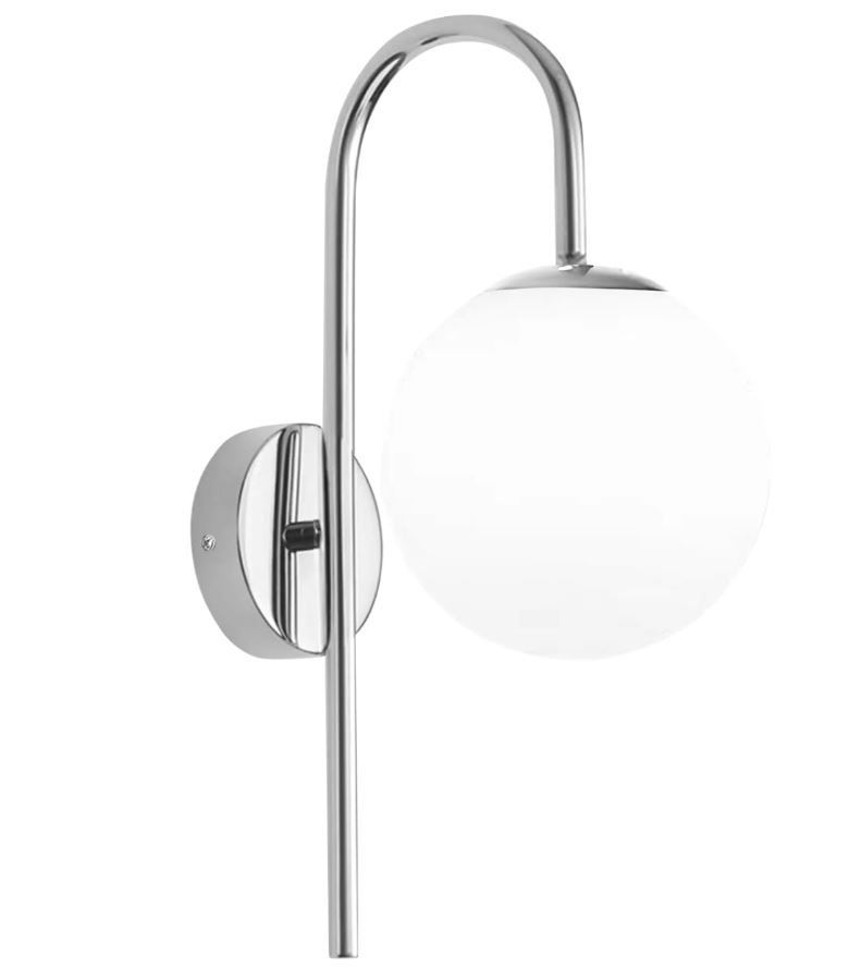 REA LAMPA G092-1W CHROME WHITE OSW-09717