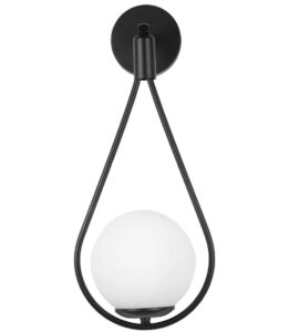 REA LAMPA G093-1W BLACK WHITE OSW-09718