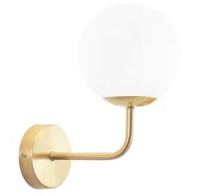 REA LAMPA G096-1W GOLD WHITE OSW-09721