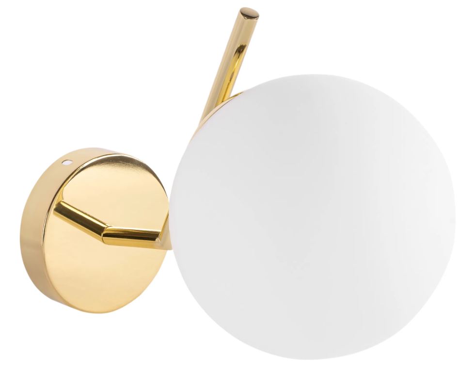 REA LAMPA G100-1W GOLD WHITE OSW-09725