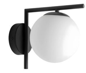 REA LAMPA G101-1W BLACK WHITE OSW-09726