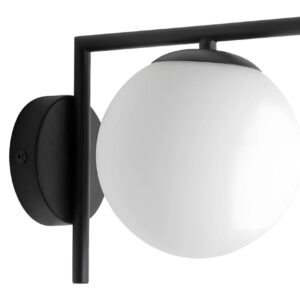 REA LAMPA G101-1W BLACK WHITE OSW-09726