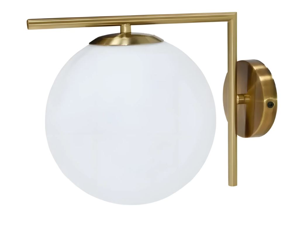 REA LAMPA G102-1W GOLD WHITE OSW-09727