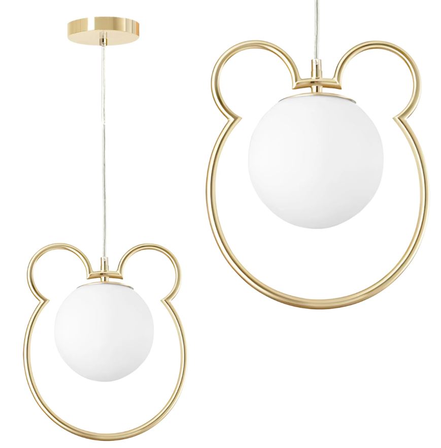 REA LAMPA G105-1W GOLD WHITE OSW-09730