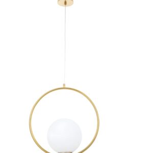 REA LAMPA G109-1W GOLD WHITE OSW-09734