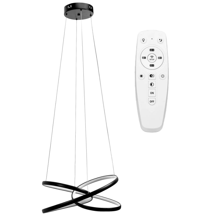 REA LAMPA G006-CP BLACK OSW-09747