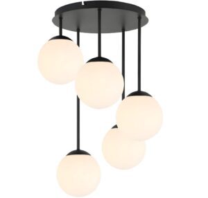 REA LAMPA APP1816-5CPR BLACK WHITE OSW-00666