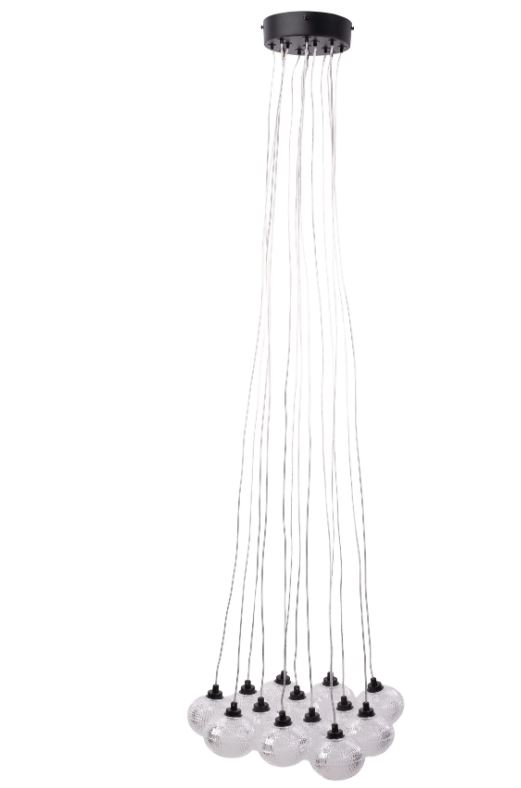 REA LAMPA MS024-13CP BLACK OSW-09638