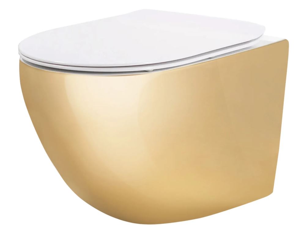 REA WC – CARLO MINI TORNADO NFQ GOLD WHITE REA-C6006