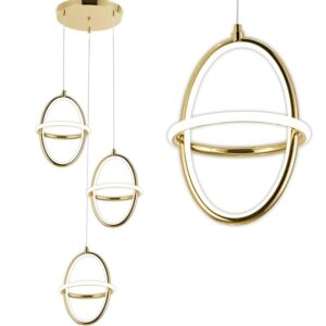 REA LAMPA G064-3CP GOLD OSW-08696