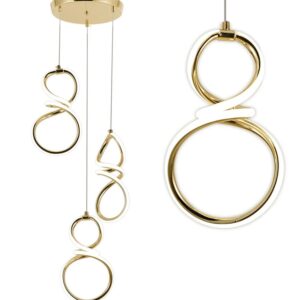 REA LAMPA G073-3CP GOLD OSW-08663