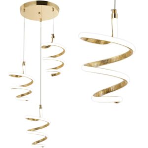 REA LAMPA G075-3CP GOLD OSW-08661