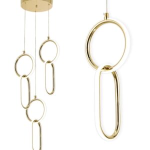 REA LAMPA G077-3CP GOLD OSW-08651