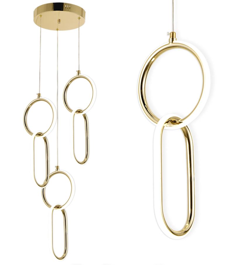 REA LAMPA G077-3CP GOLD OSW-08651