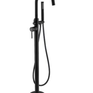 REA BATERIA WANNOWA PODŁOGOWA LUNGO CZARNA REA-B7496