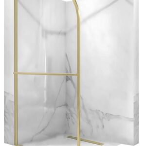 REA ŚCIANKA PRYSZNICOWA SKY BRUSH GOLD 100 REA-K4330