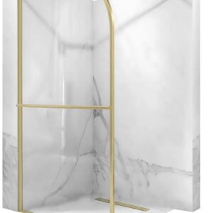 REA ŚCIANKA PRYSZNICOWA SKY BRUSH GOLD 120 REA-K4331