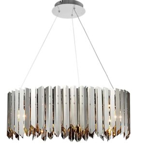 REA LAMPA APP1763-8CP 50cm CHROME GOLD OSW-09660